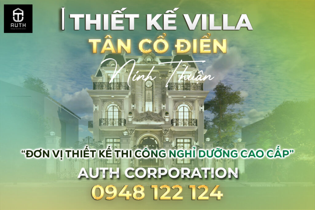 Thiết-kế-villa-tân-cổ-điển-tại-Ninh-Thuận1