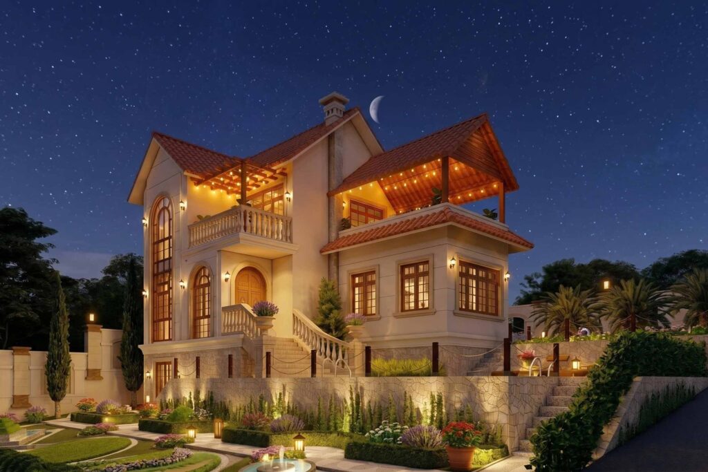 Thiết-kế-thi-công-biệt-thự-vườn-cổ-điển-Ninh-Thuận4