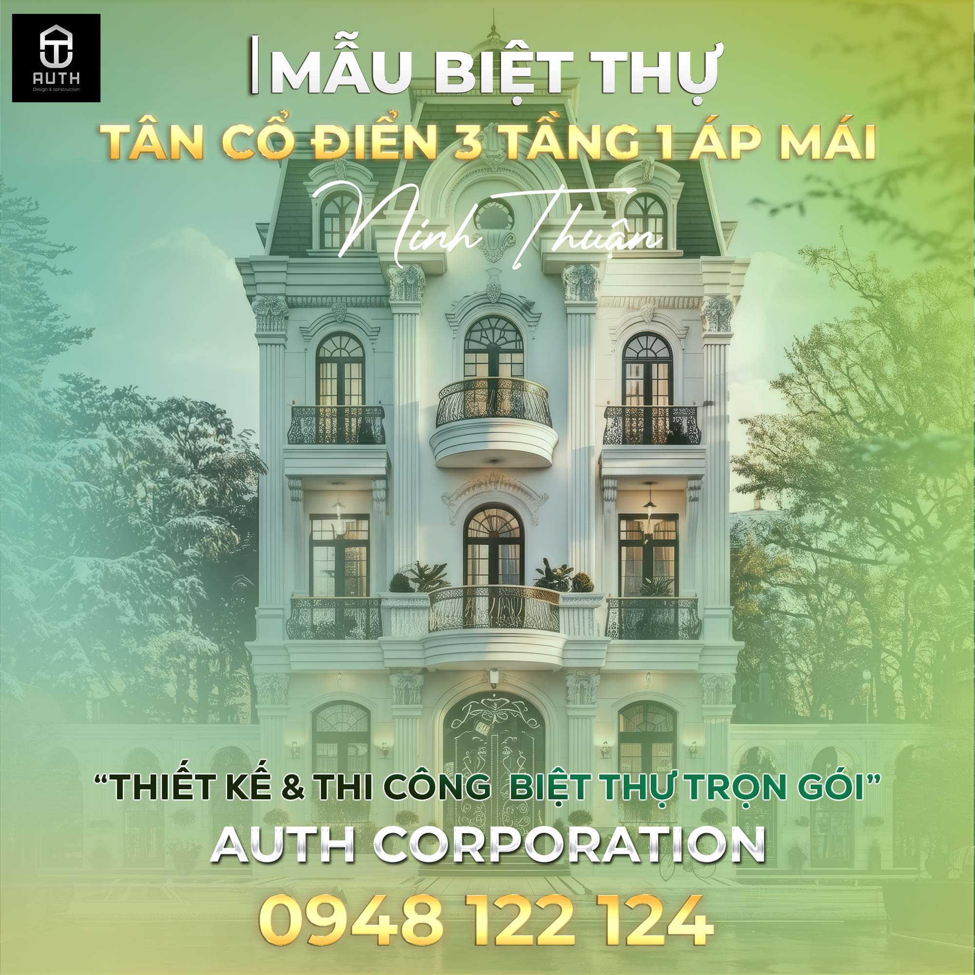 Mẫu-biệt-thự-tân-cổ-điển-3-tầng-1-áp-mái-Ninh-Thuận1